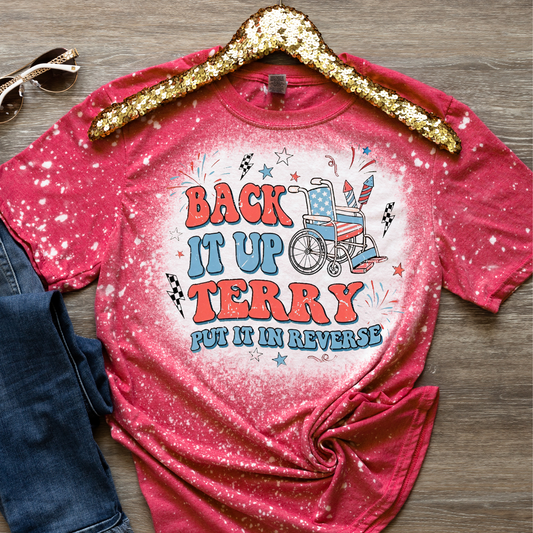 Back it up Terry women’s graphic tee 4th of July