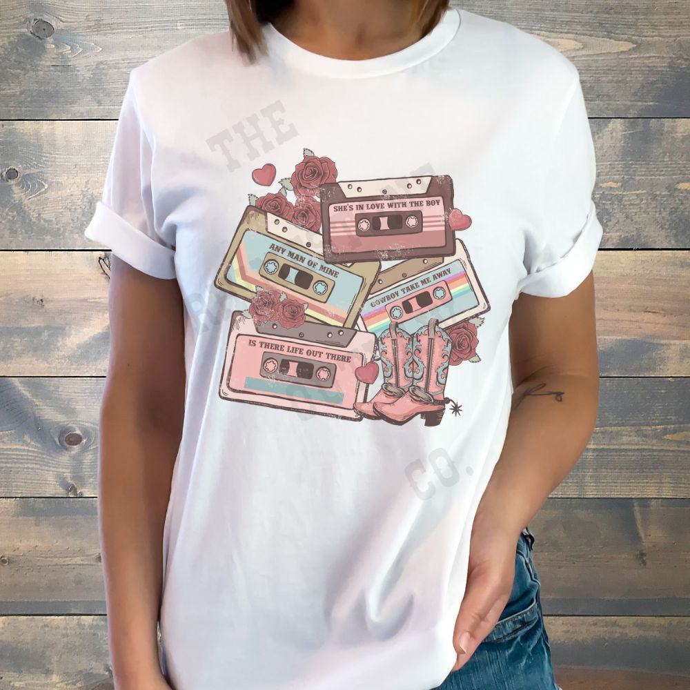 90's Country Valentine's Tee