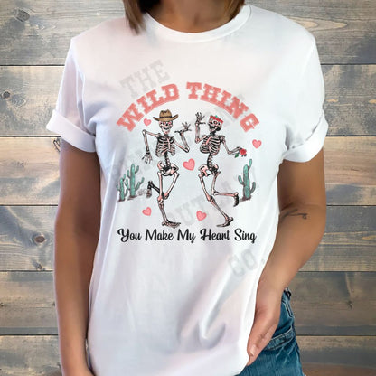 Wild Thing Skeleton Tee